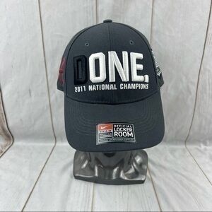 Nike 2011 Alabama Crimson Tide DONE National Champions Adjustable Hat NEW!!
